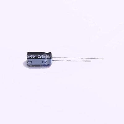 5 x Aluminum Electrolytic Capacitor 220uF 10V 6x11mm Nichicon